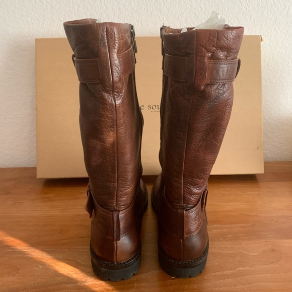 Gentle Souls by Kenneth Cole Buckled Up Leather Boots (Size 8.5) - Picture 4 of 8